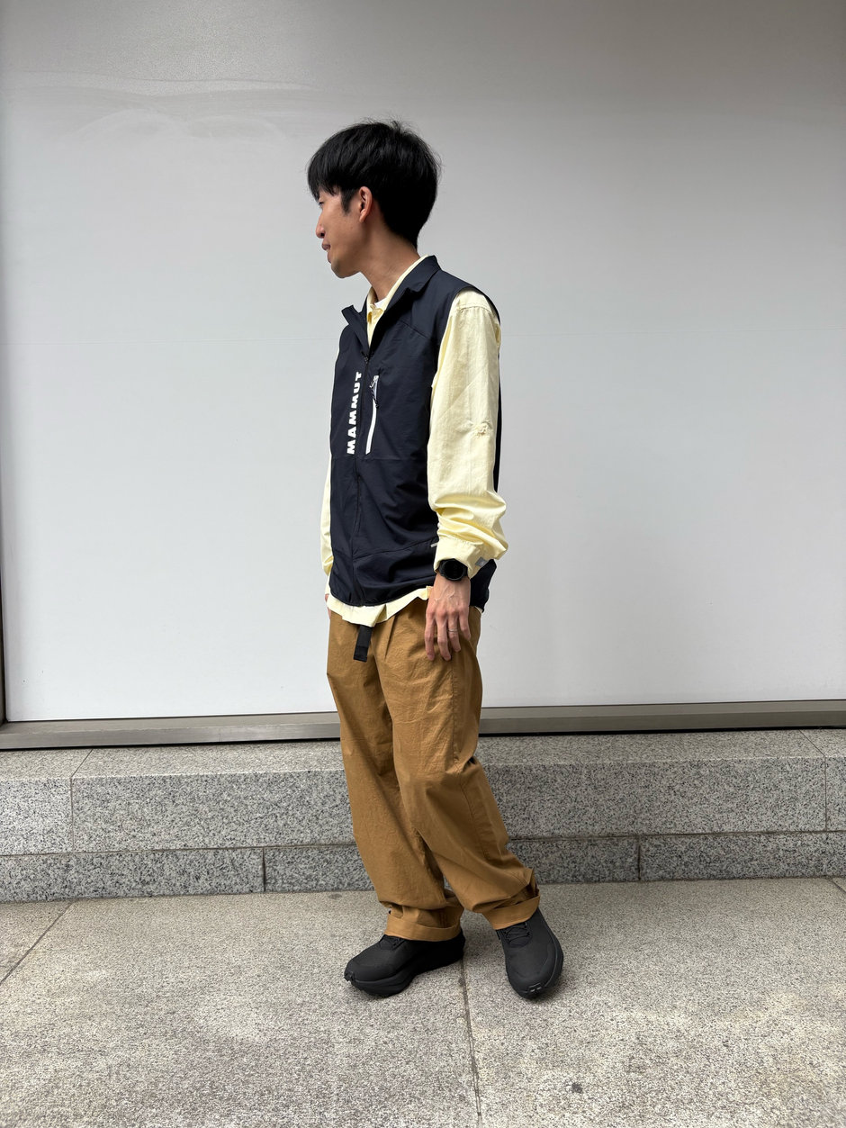 シャツ×ベスト コーデ Kawamura