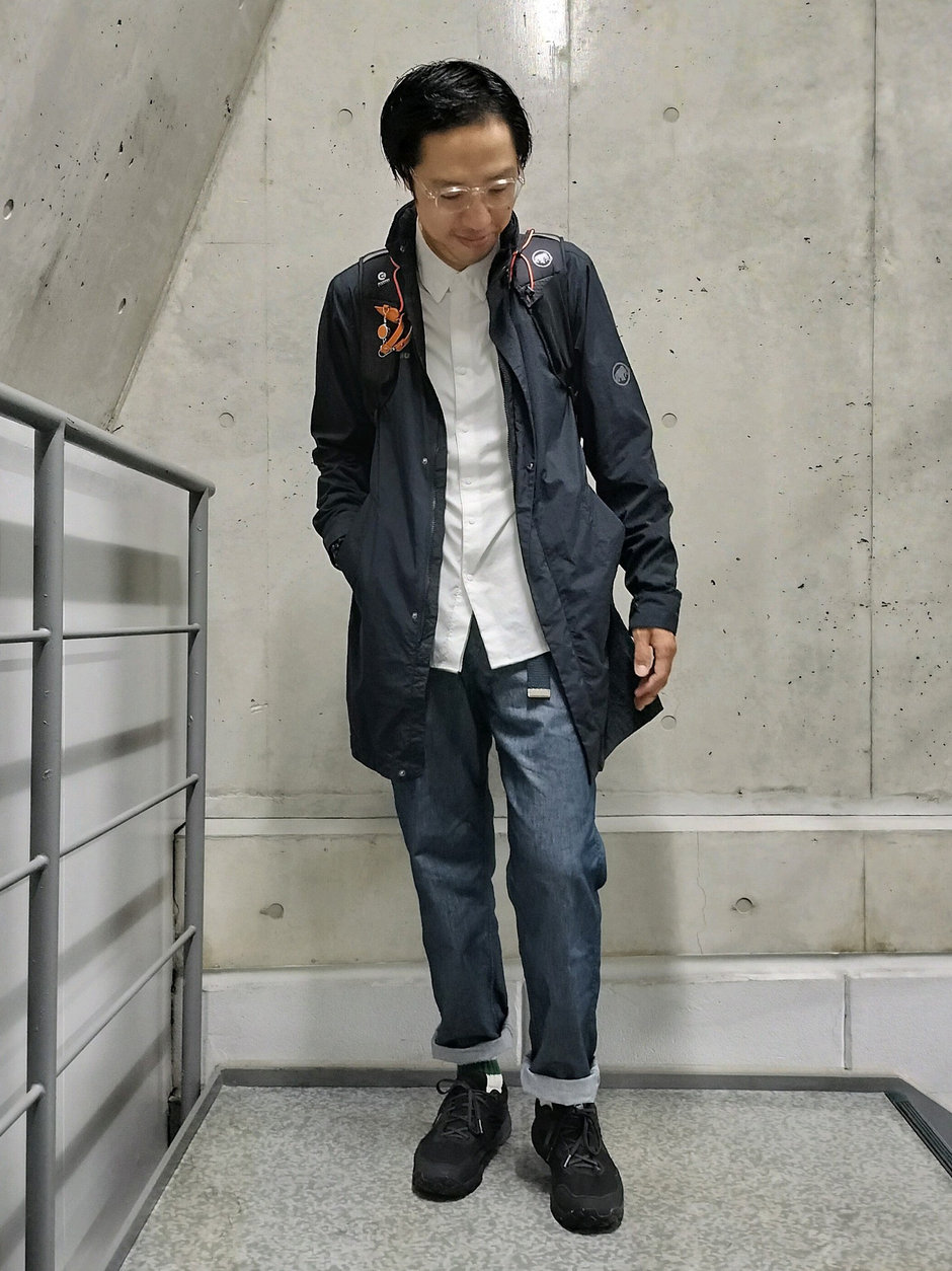 ある日の通勤スタイル まえちゃん