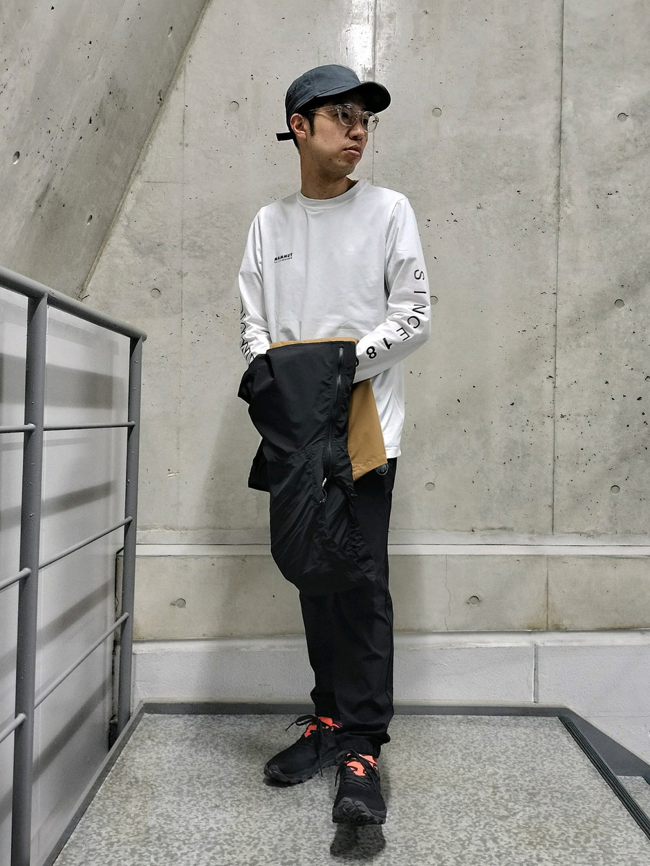 アノラックをスポーティに着る まえちゃん