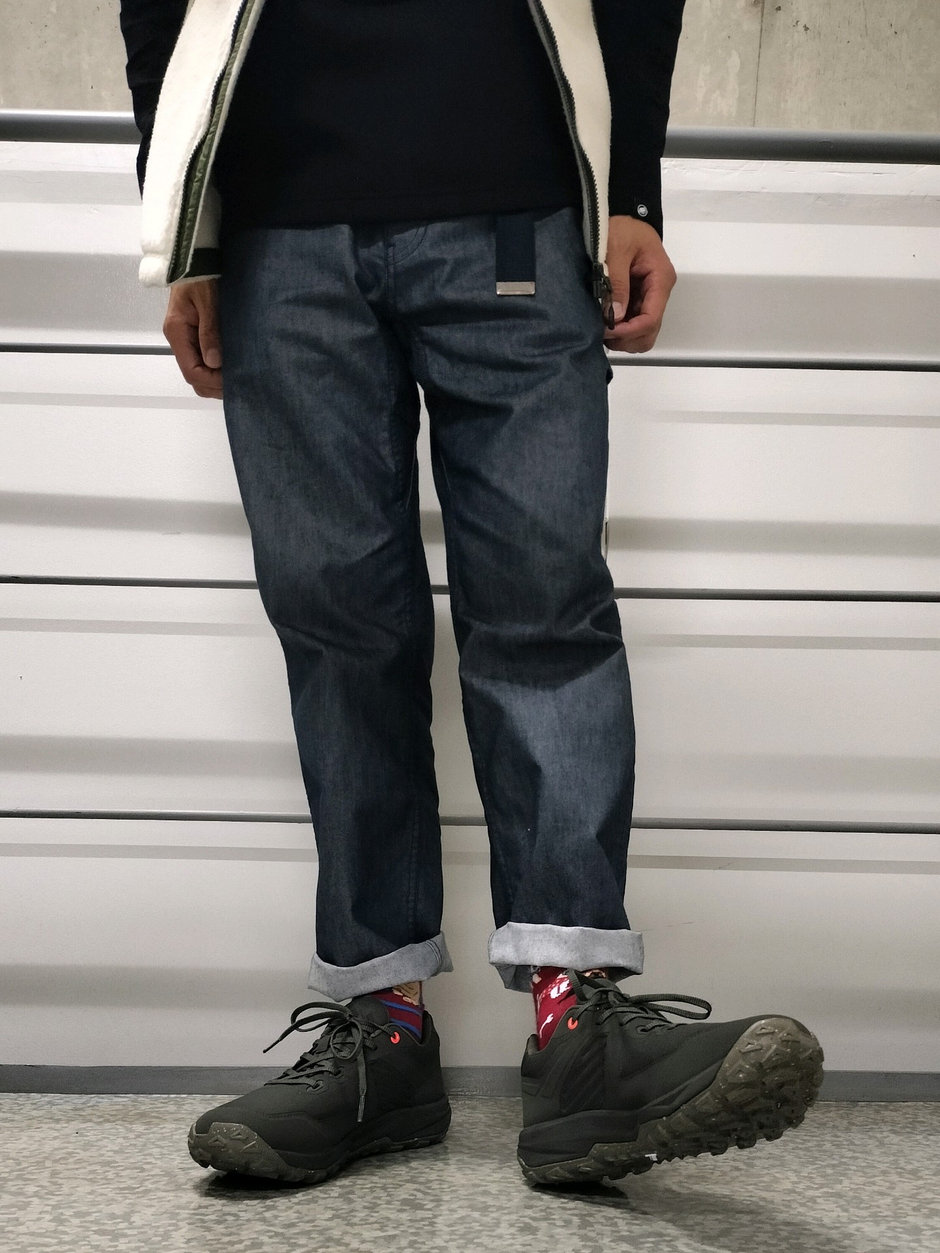 フリースベスト+クルーネックスウェット まえちゃん