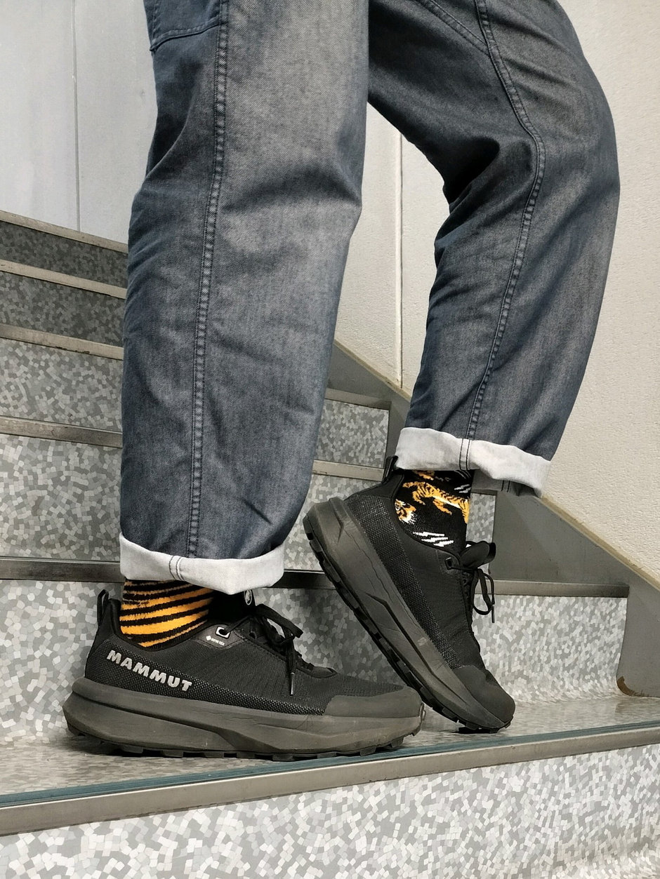 汎用性高いボーダーロンT まえちゃん