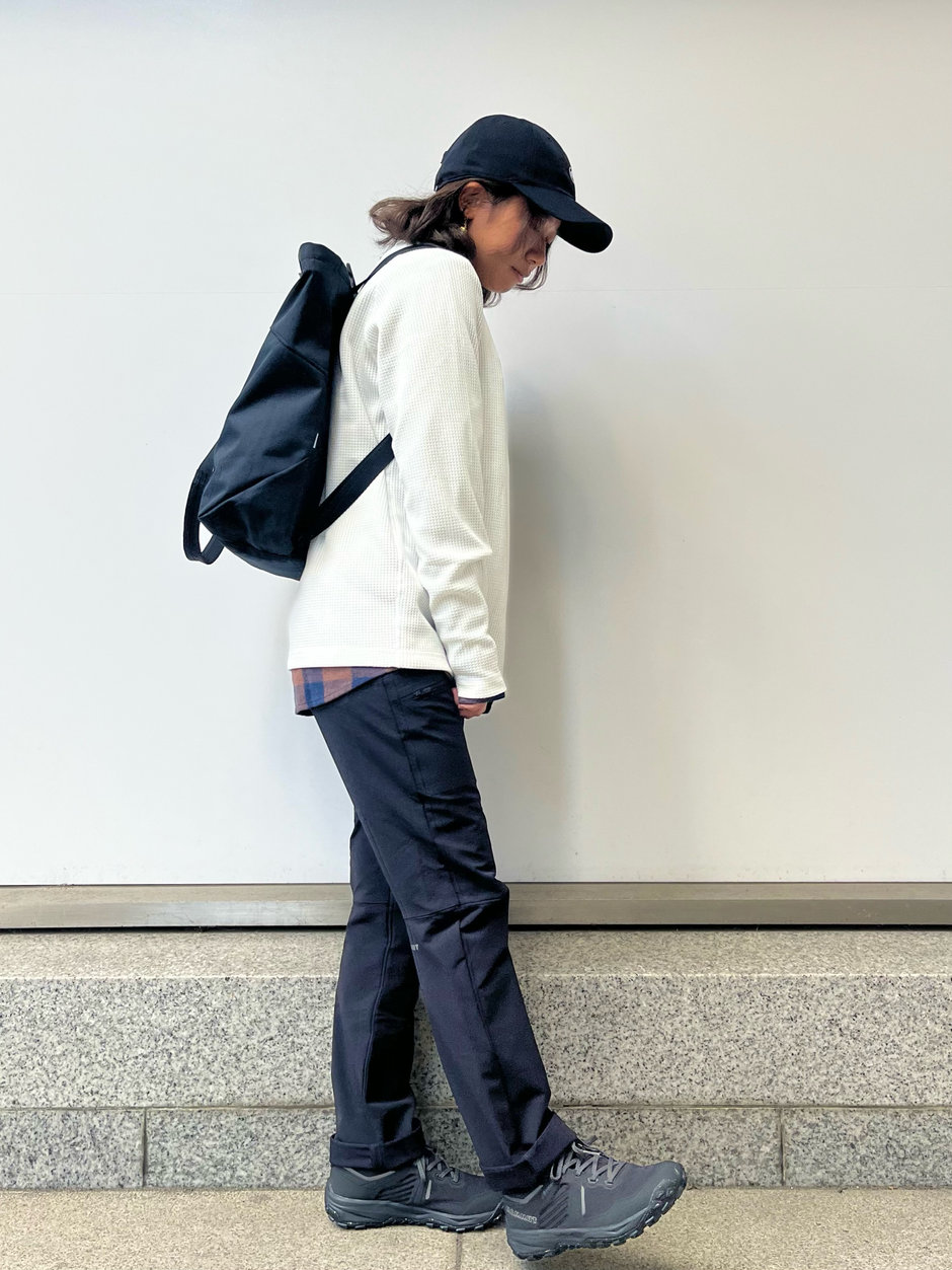 ワッフル×ネルシャツ asa