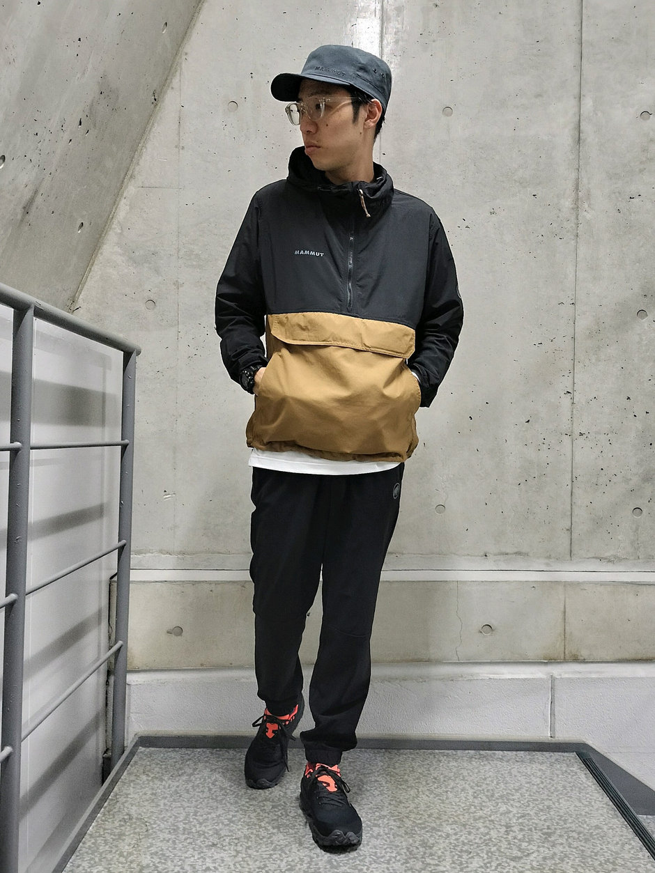 アノラックをスポーティに着る まえちゃん