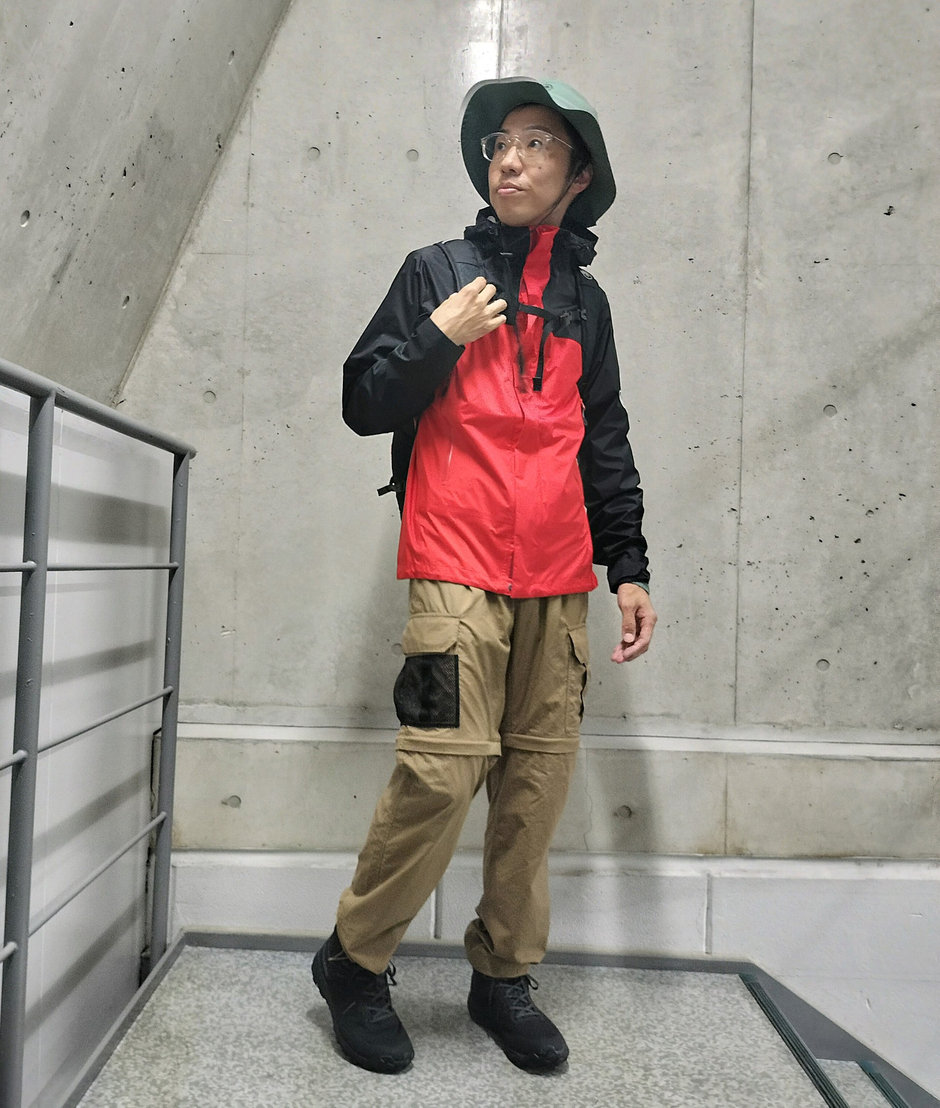 お手軽ハイクコーデ まえちゃん