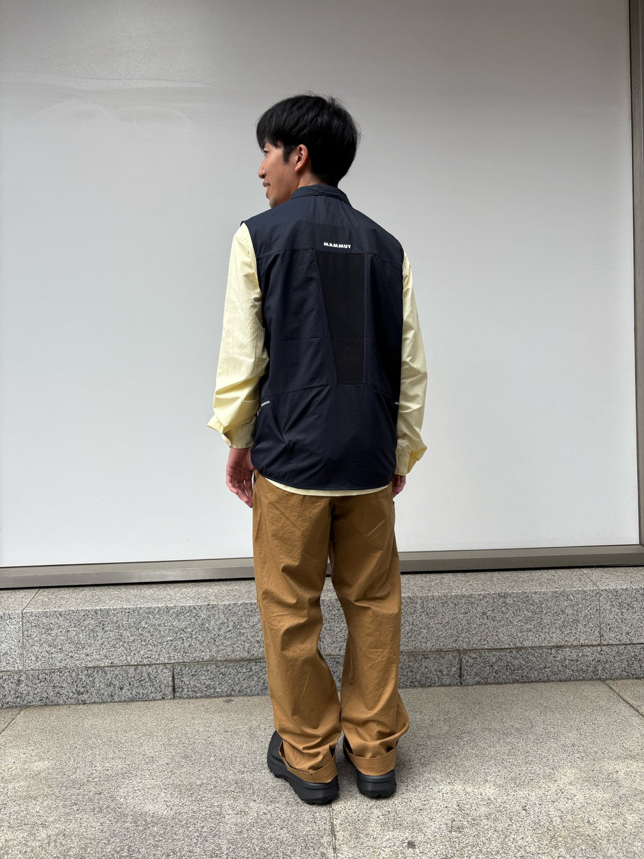 シャツ×ベスト コーデ Kawamura