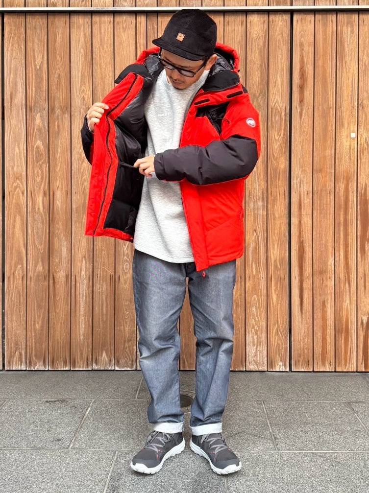 マムートレッドコーデ moga