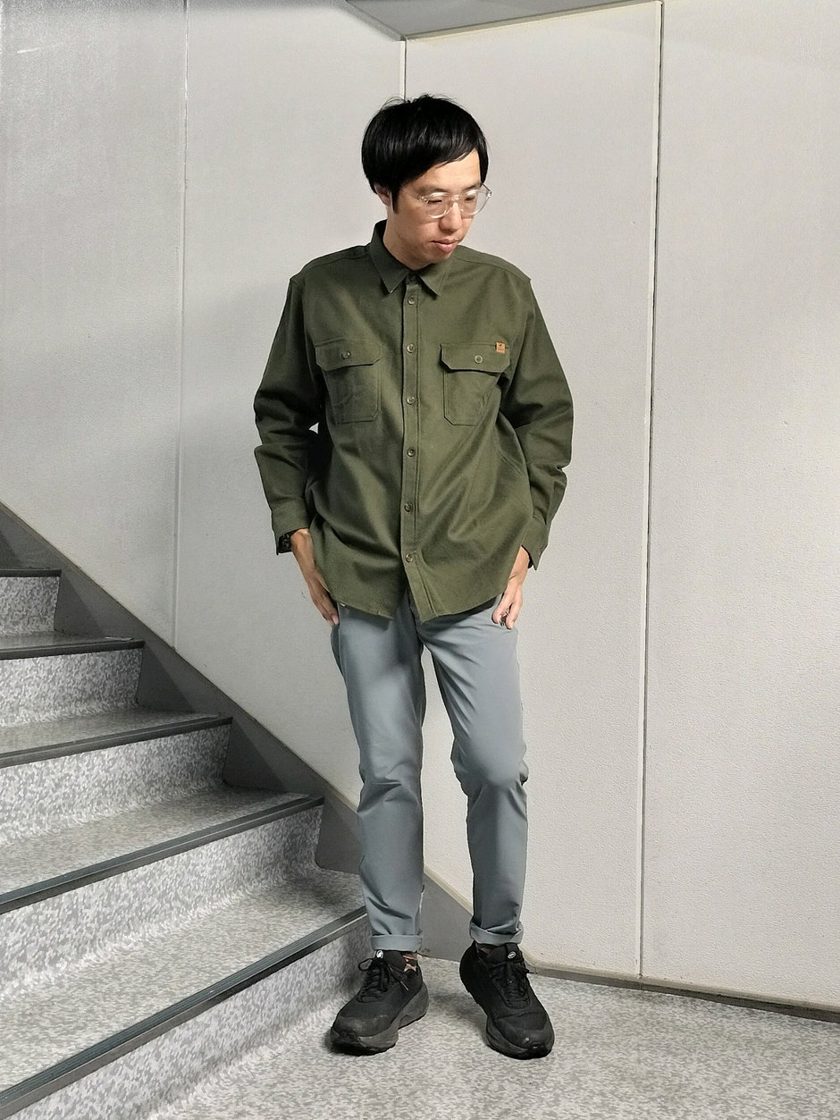 裏地が素敵な厚手シャツ〜その2〜 まえちゃん