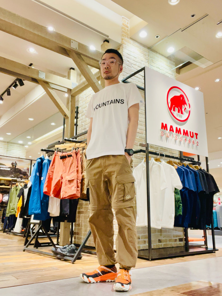 MAMMUT 夏の大定番Tシャツ E!KAWA