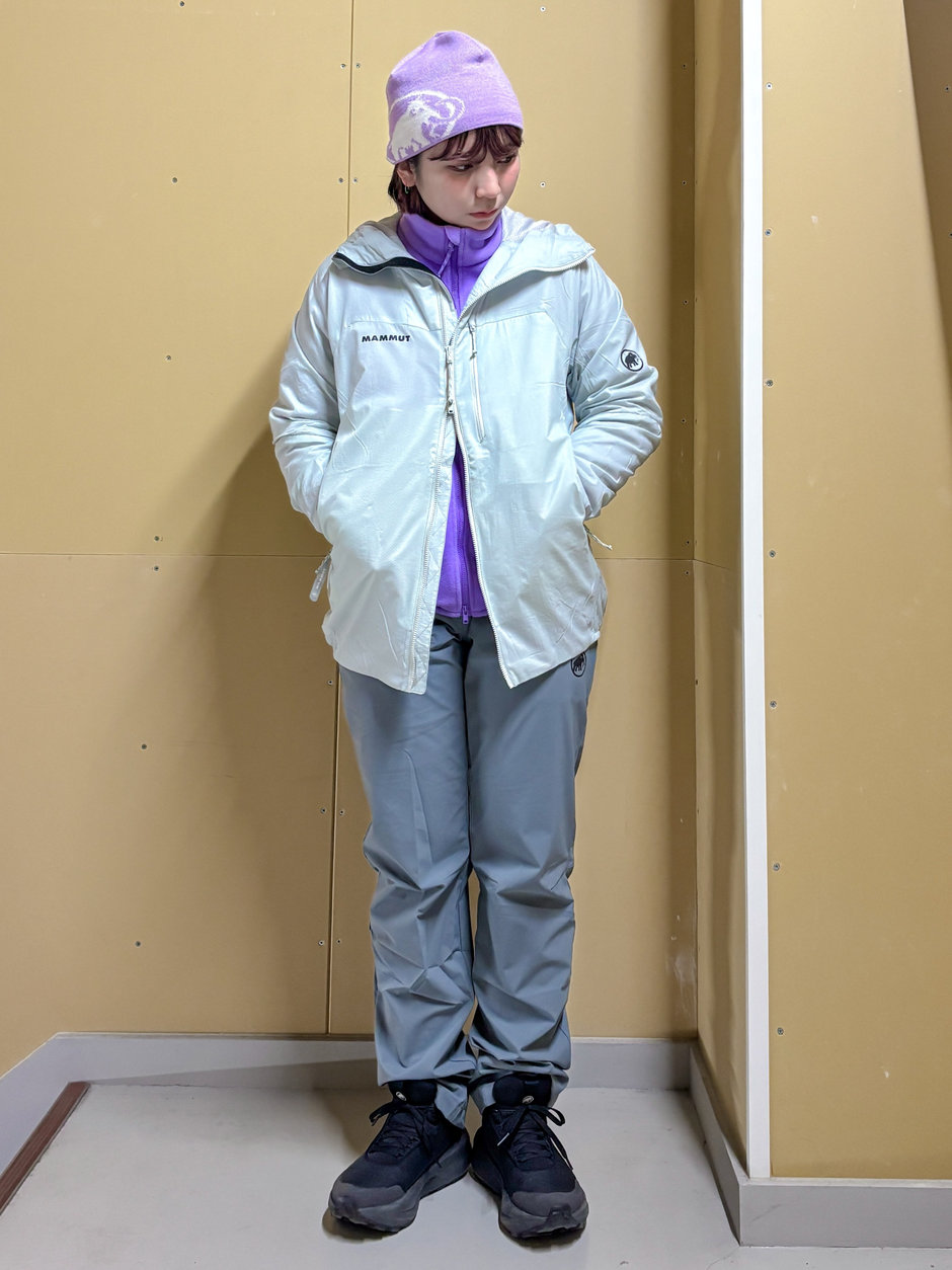 グレー×パープル ほの