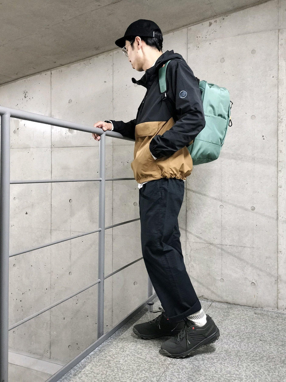 アノラックコーデ まえちゃん