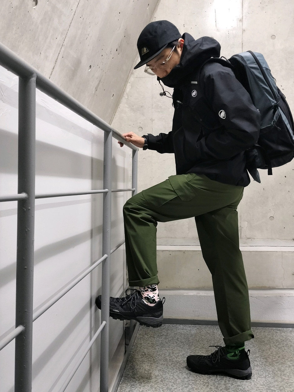 本格的ハードシェルをタウンで着るなら…③ まえちゃん