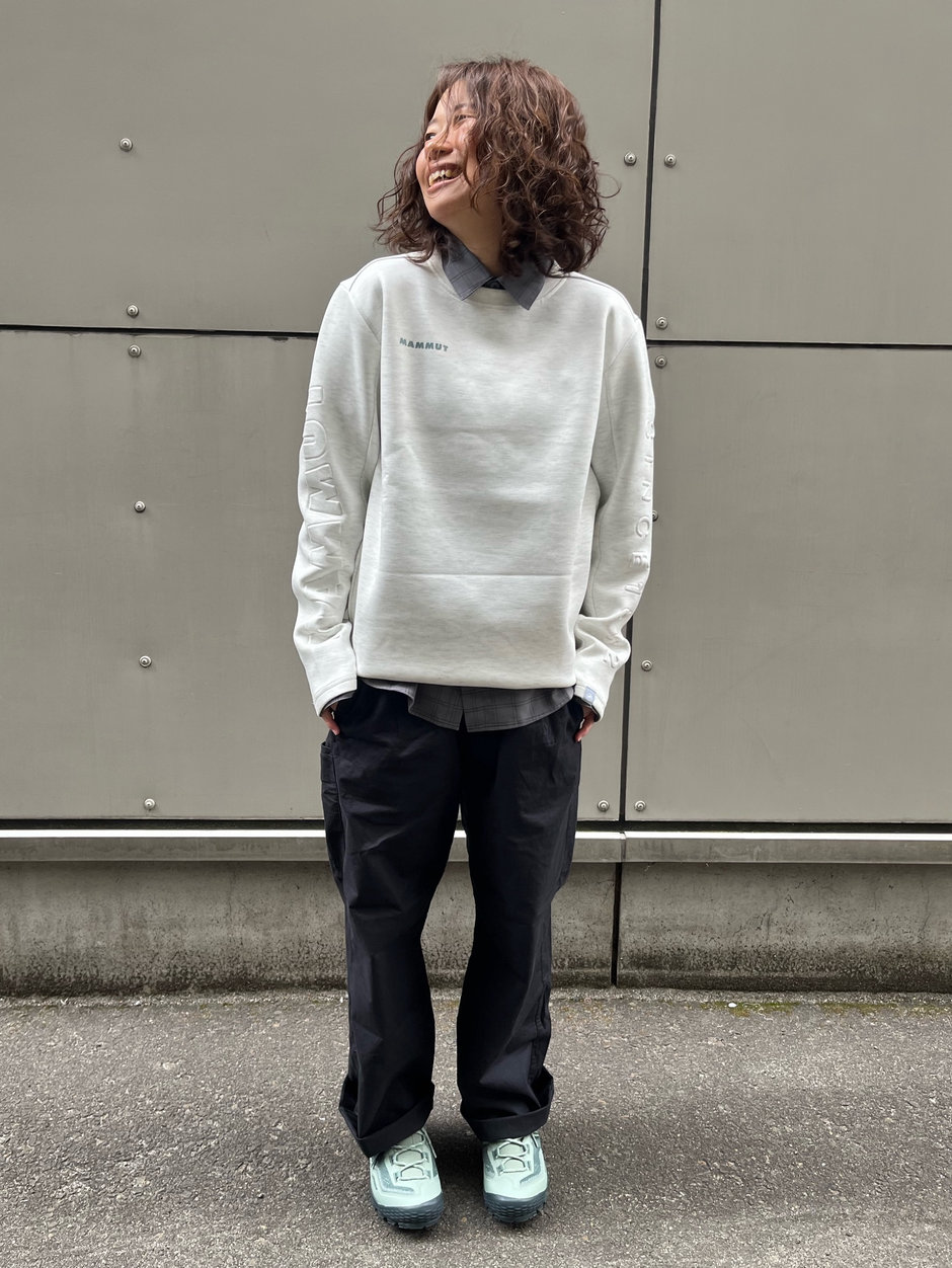 新色のスウェットを使って♡ asa