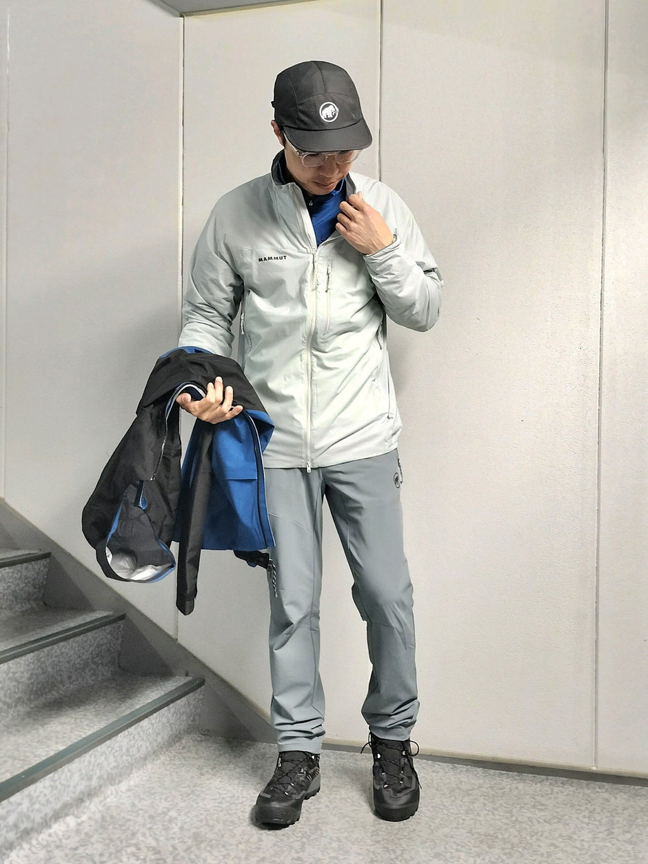 新色で決める！ハイキングスタイル まえちゃん