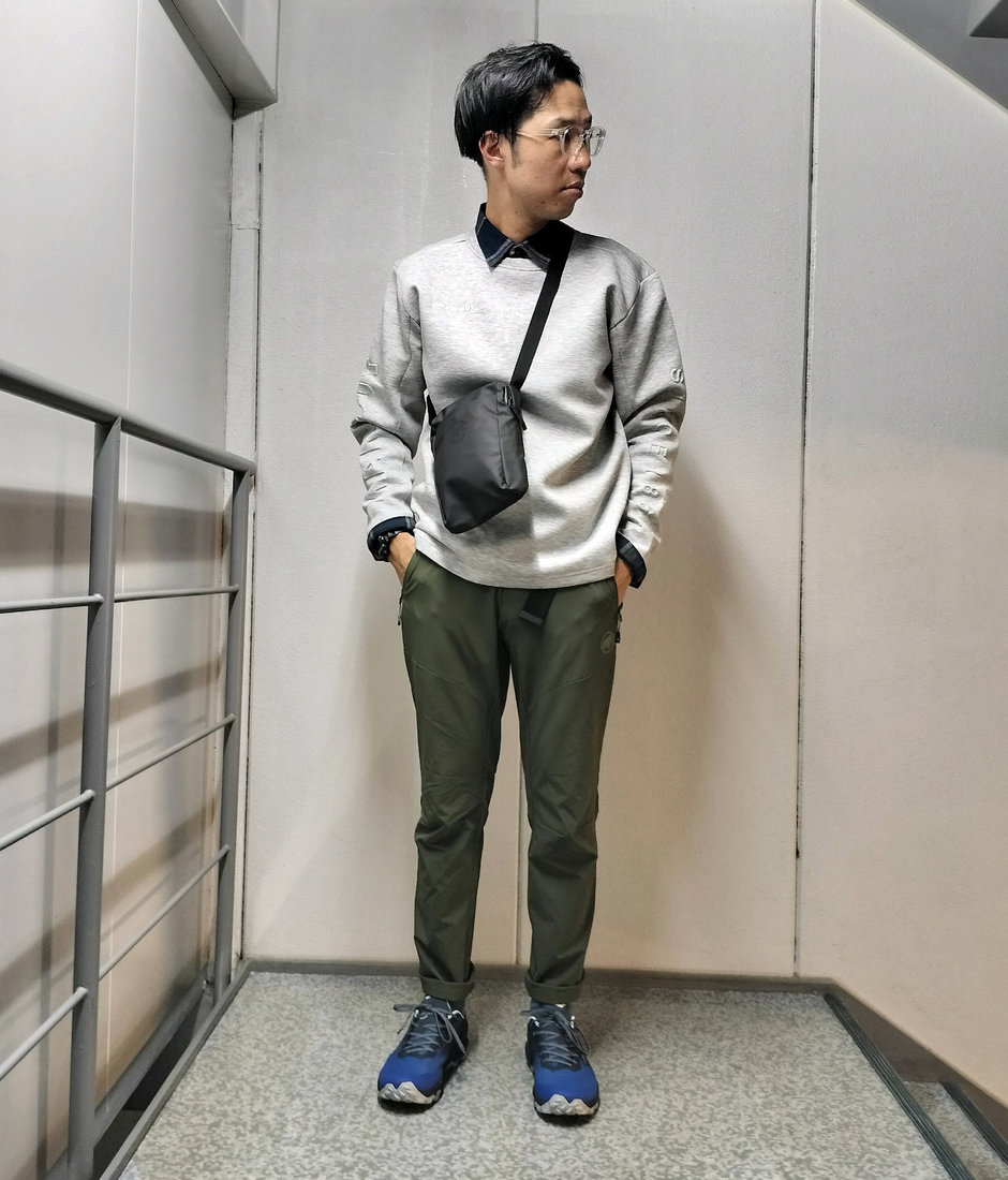 トレッキンパンツ+スウェット まえちゃん