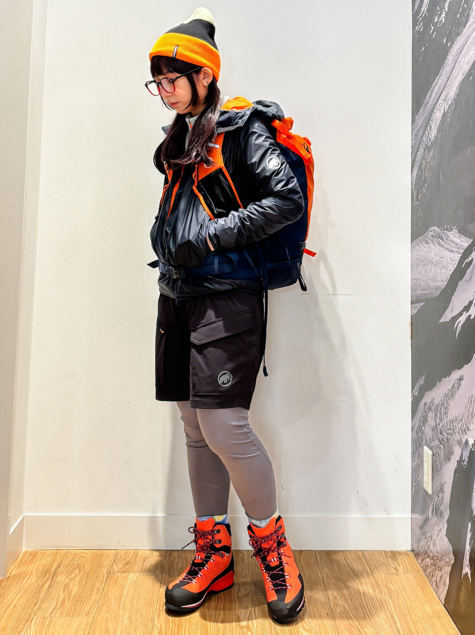 秋登山スタイル ほの