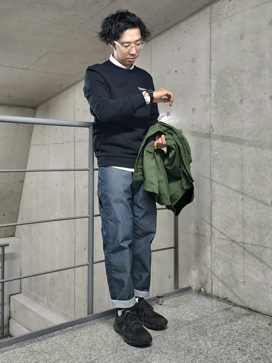 暖かい日をイメージしたコーデ まえちゃん