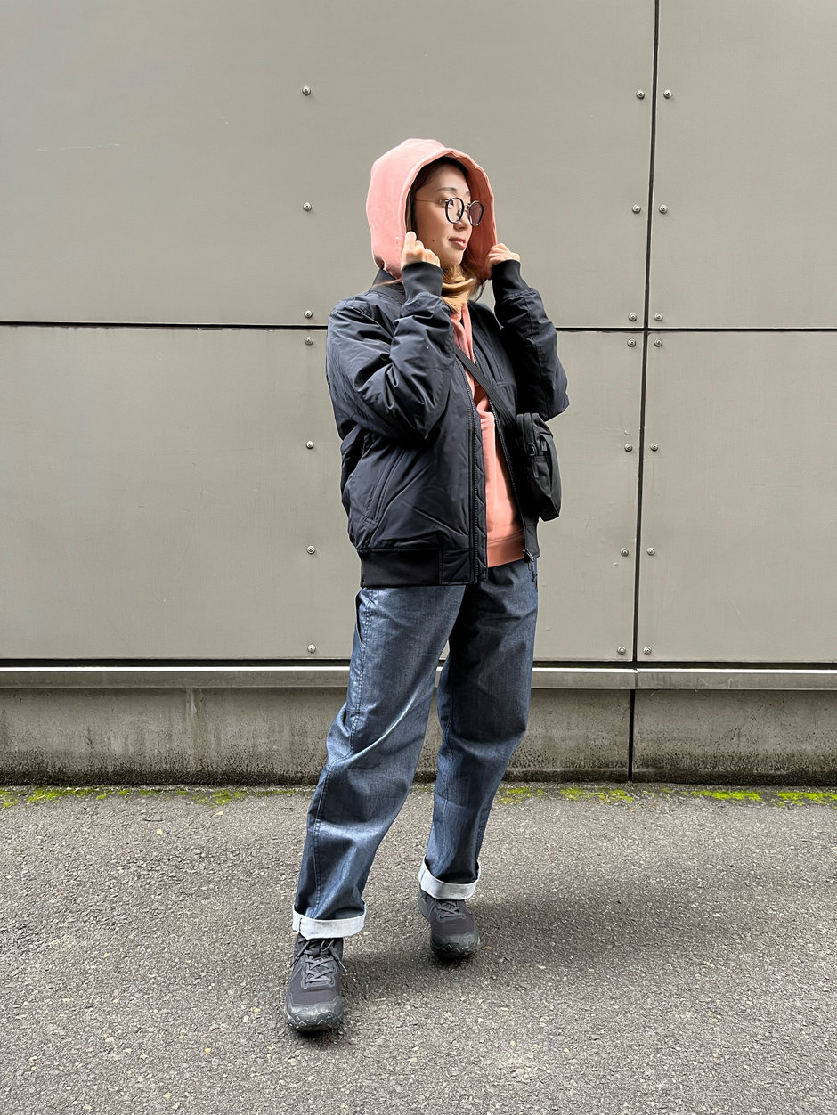 ボンバーコーデ Ito