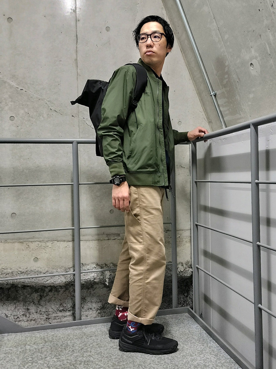 カーキ×ベージュ系 まえちゃん