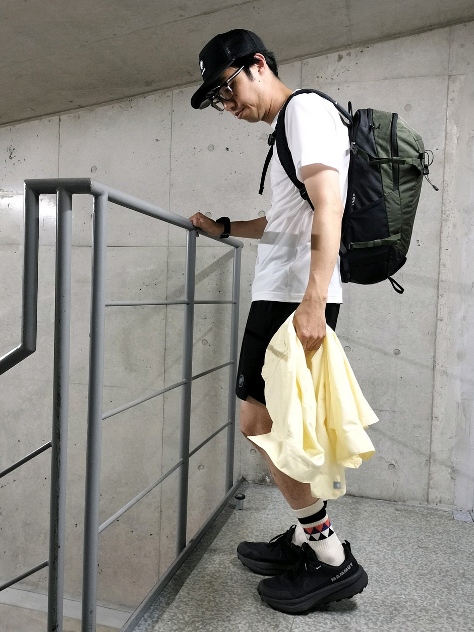夏のハイキングスタイル まえちゃん