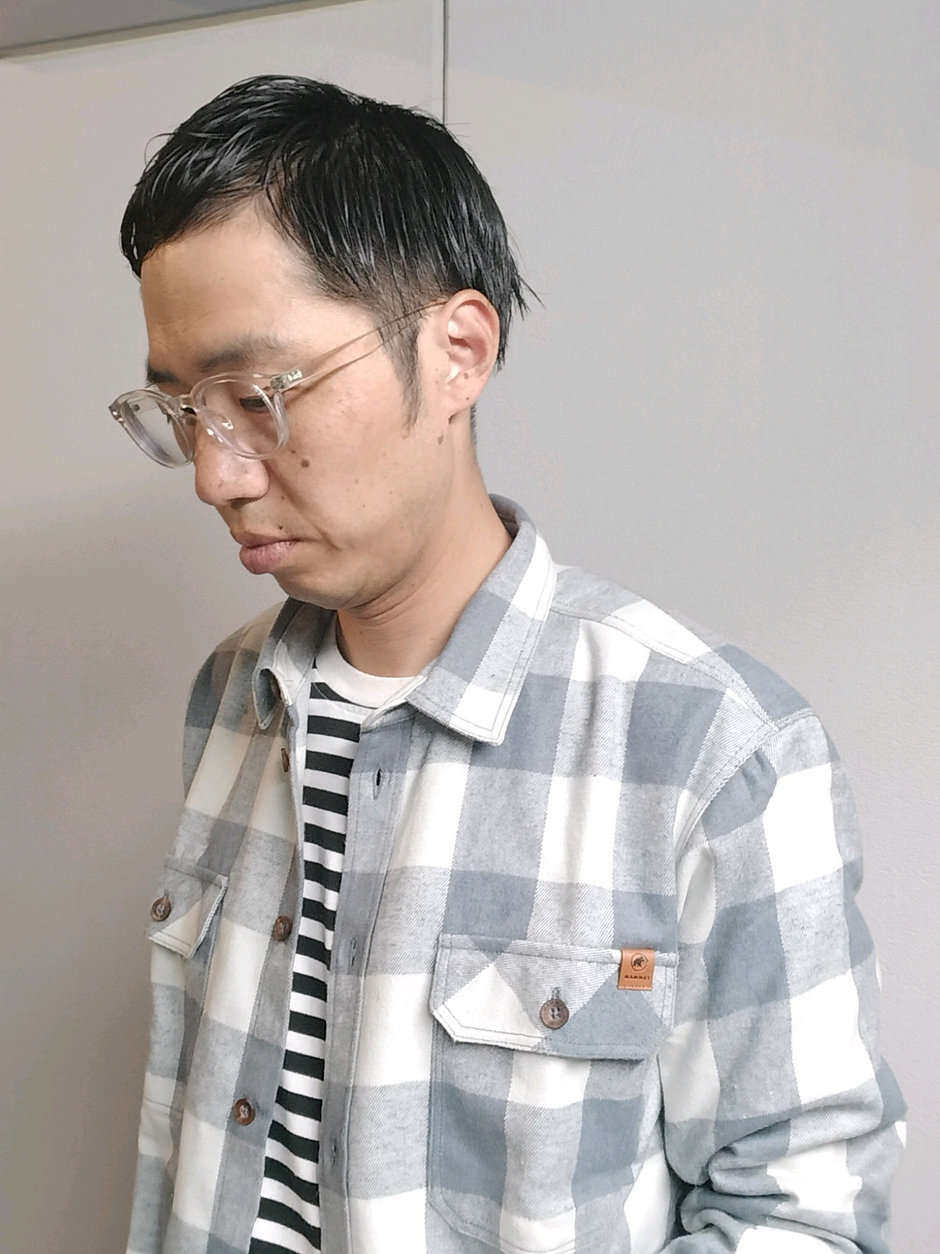 チェック×ボーダーの相性が疑問な方へ まえちゃん