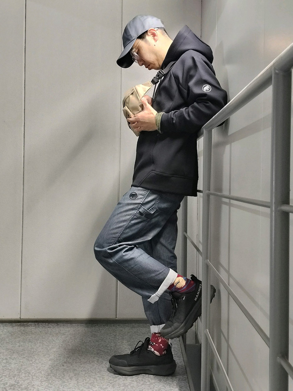 春を意識した着こなし まえちゃん