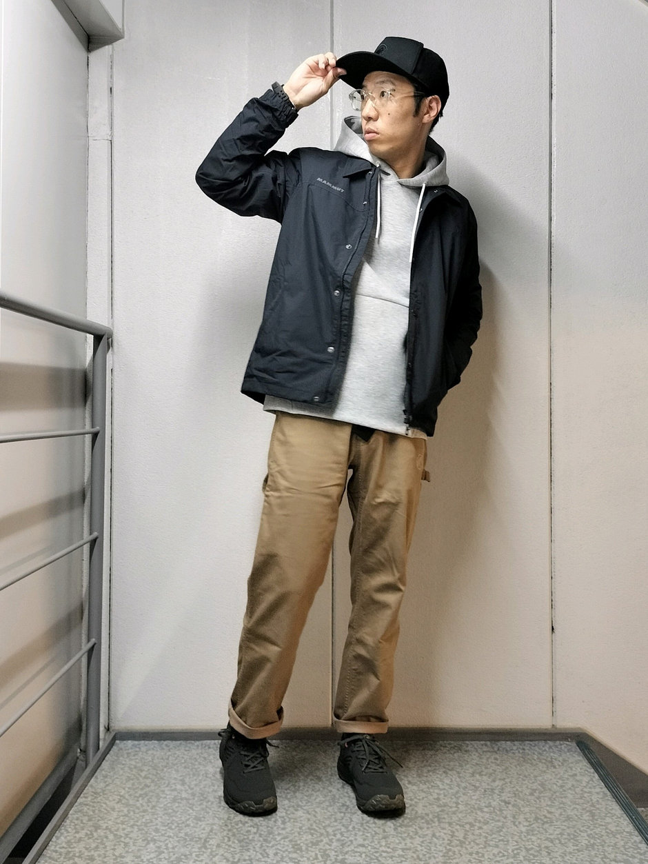 コーチジャケット+フーディ まえちゃん