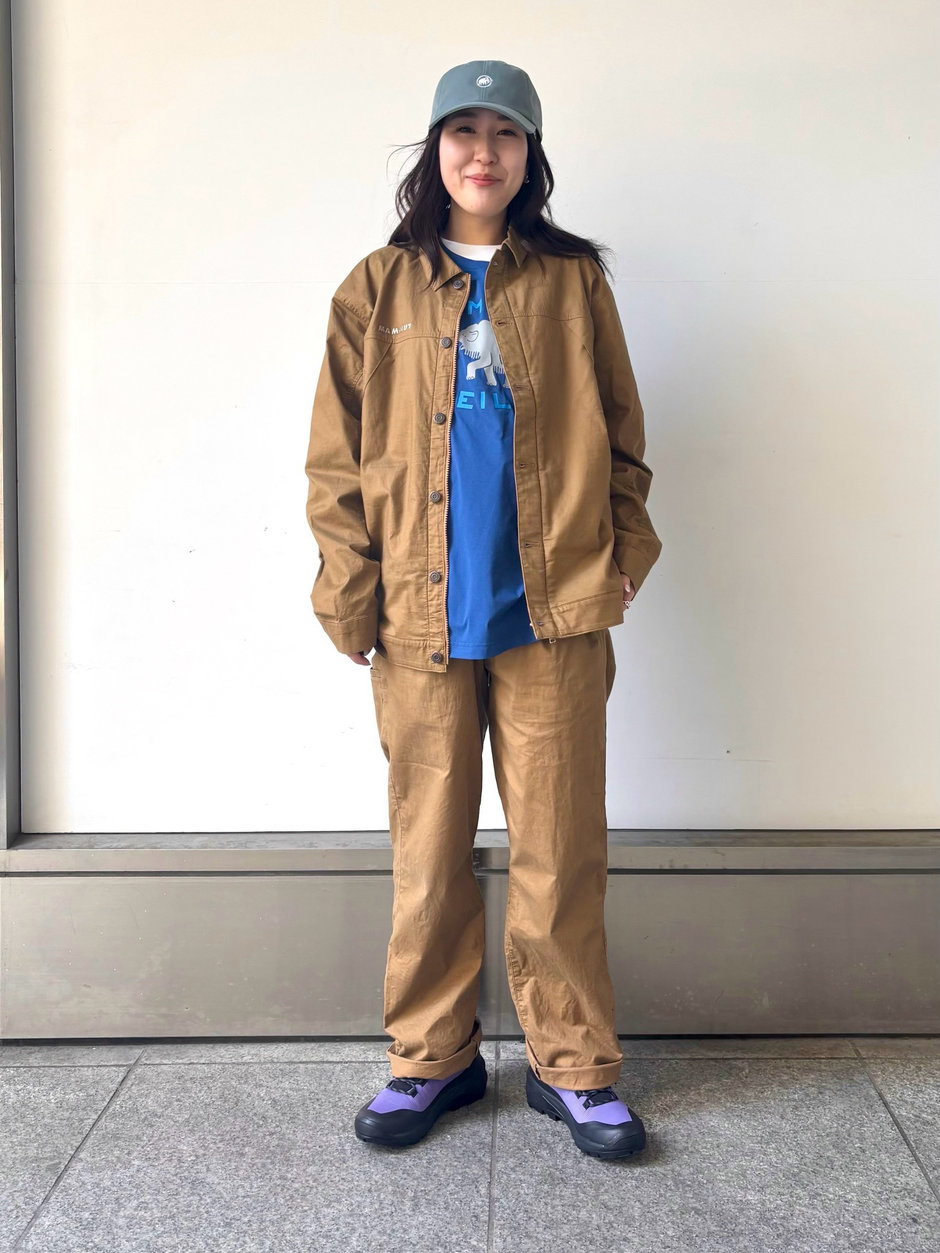 MAMMUTでシミラールック aki