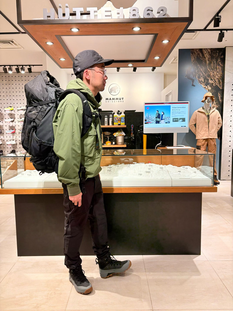 春山を意識したベーシックレイヤリング E!KAWA