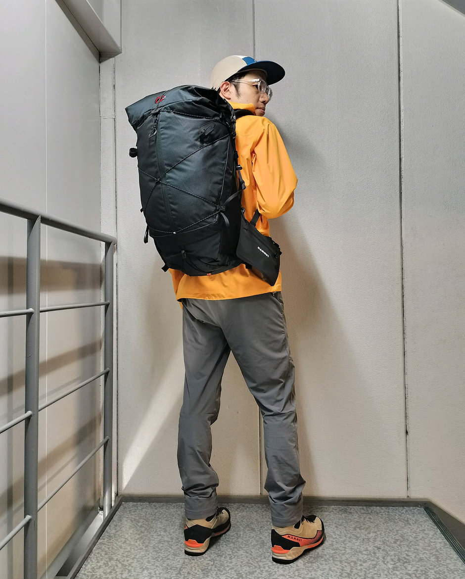 アルプス縦走(小屋泊)イメージコーデ まえちゃん