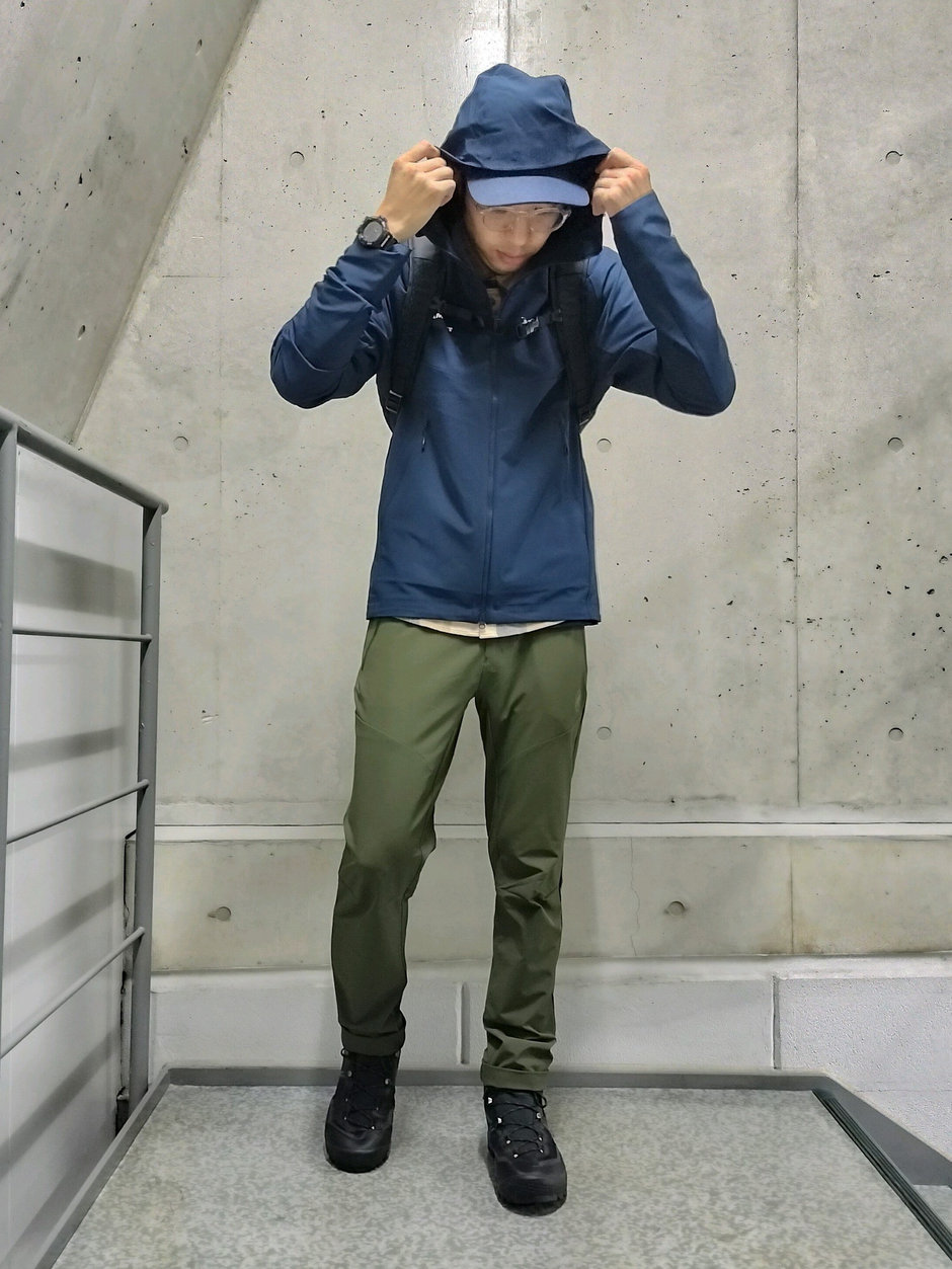 紅葉ハイキングコーデ まえちゃん