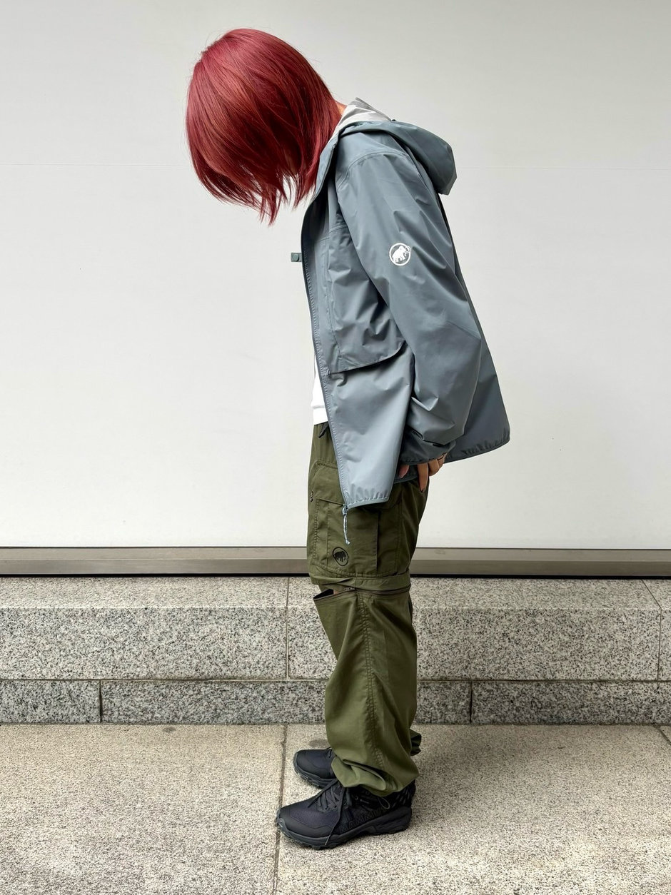 グレー×カーキ aki