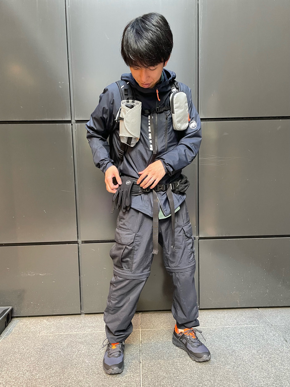 軽快に日帰り登山コーデ Kawamura