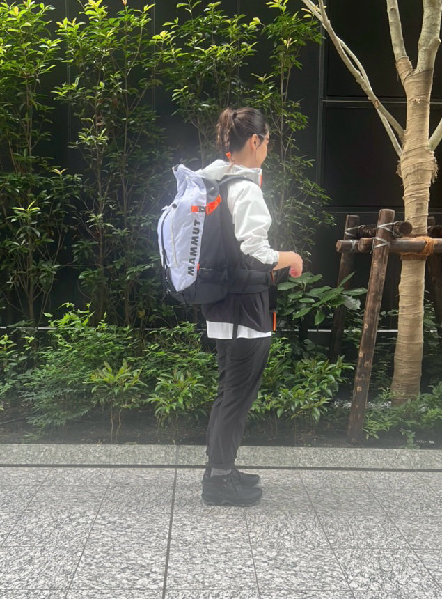 ライトハイクコーデ ニシハラマキ