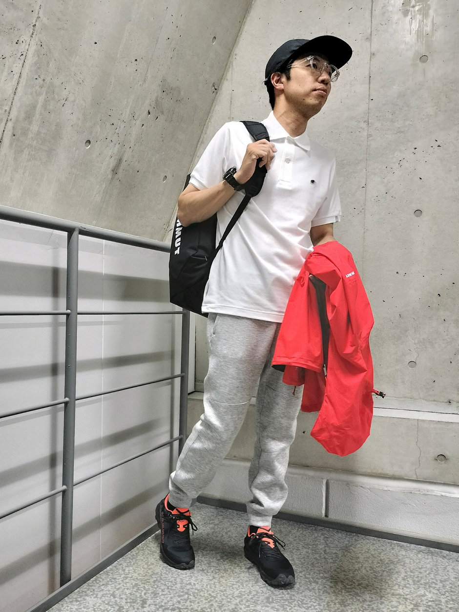 スポーティな夏のシンプルスタイル まえちゃん