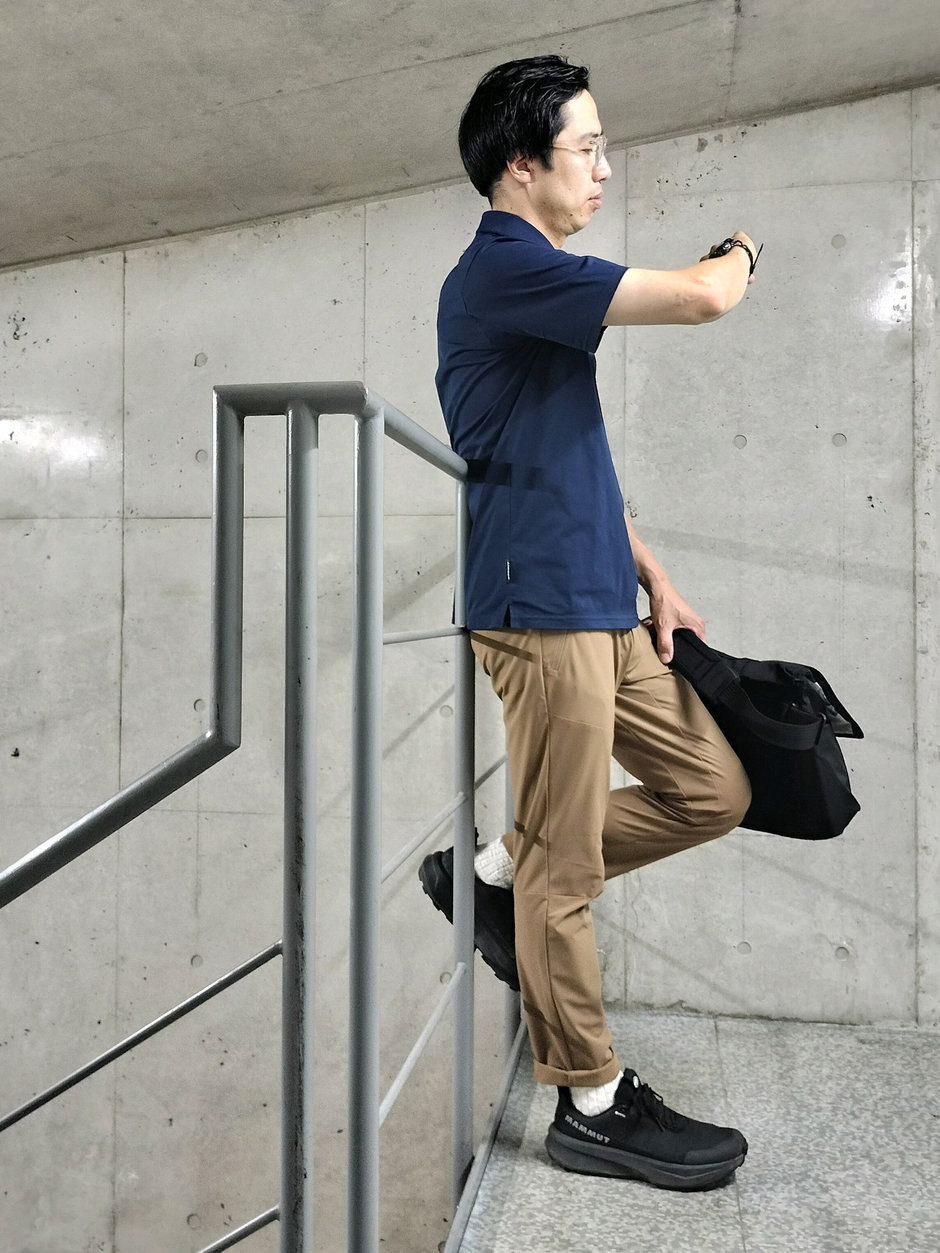 スッキリ、シンプルコーデ まえちゃん