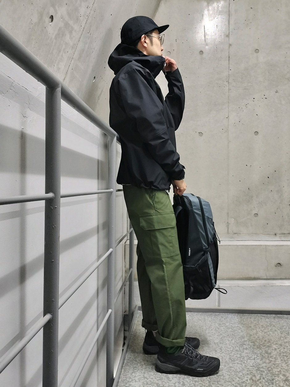 本格的ハードシェルをタウンで着るなら…③ まえちゃん