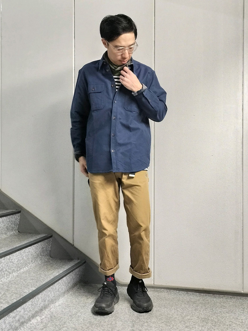 ボーダーをスッキリとまとめる まえちゃん