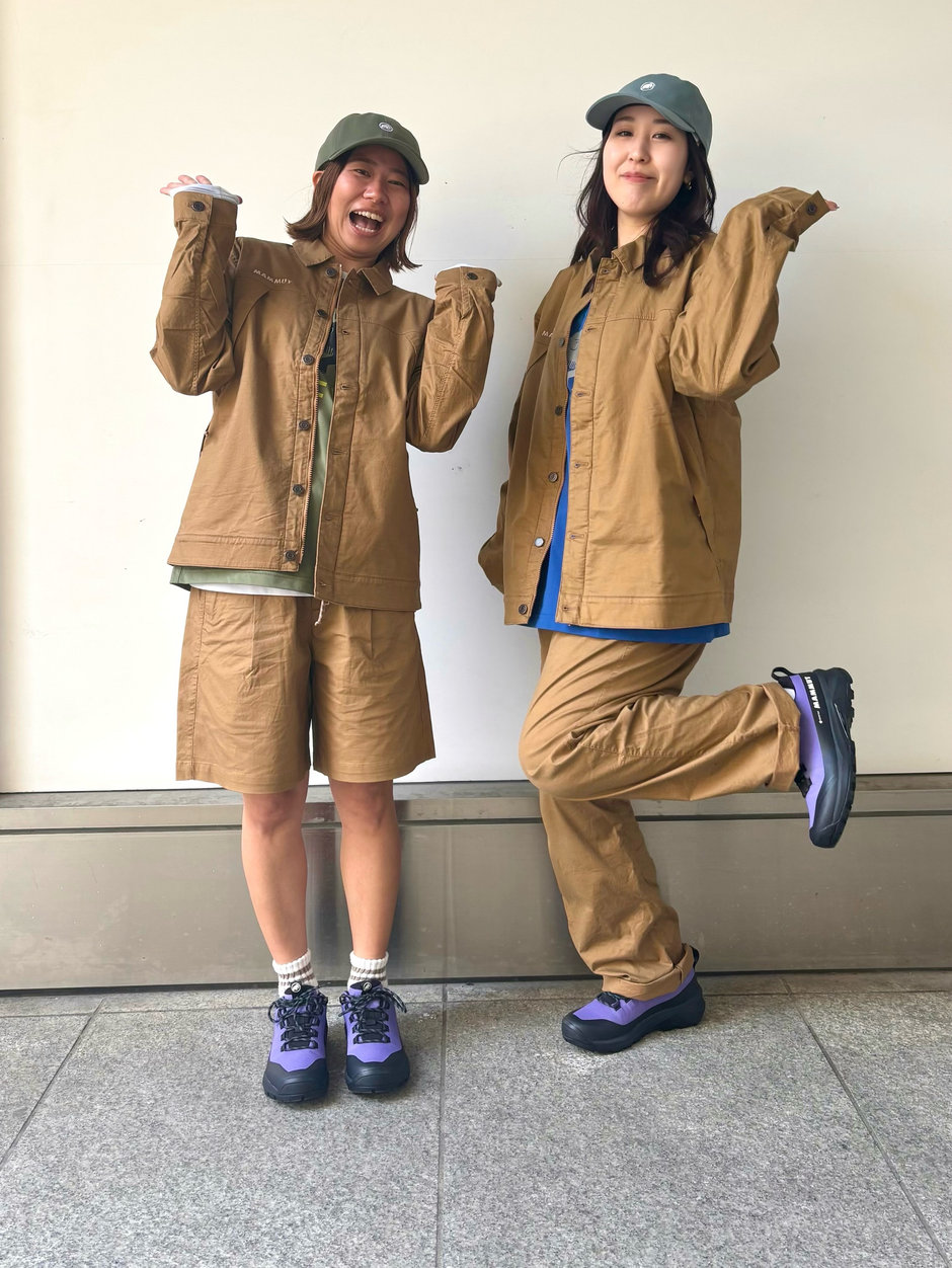 MAMMUTでシミラールック aki