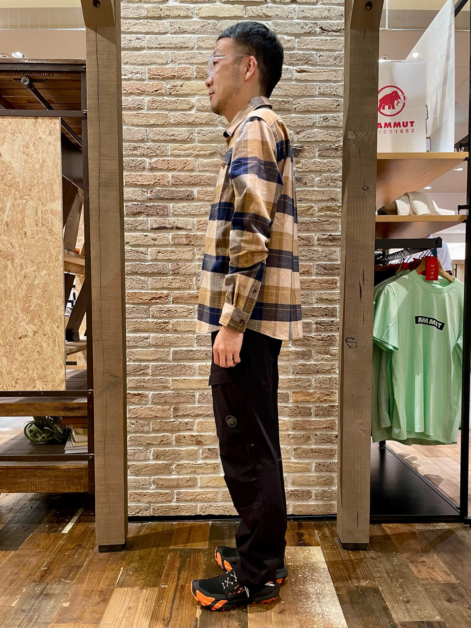 MAMMUT 定番のネルシャツで♪ E!KAWA