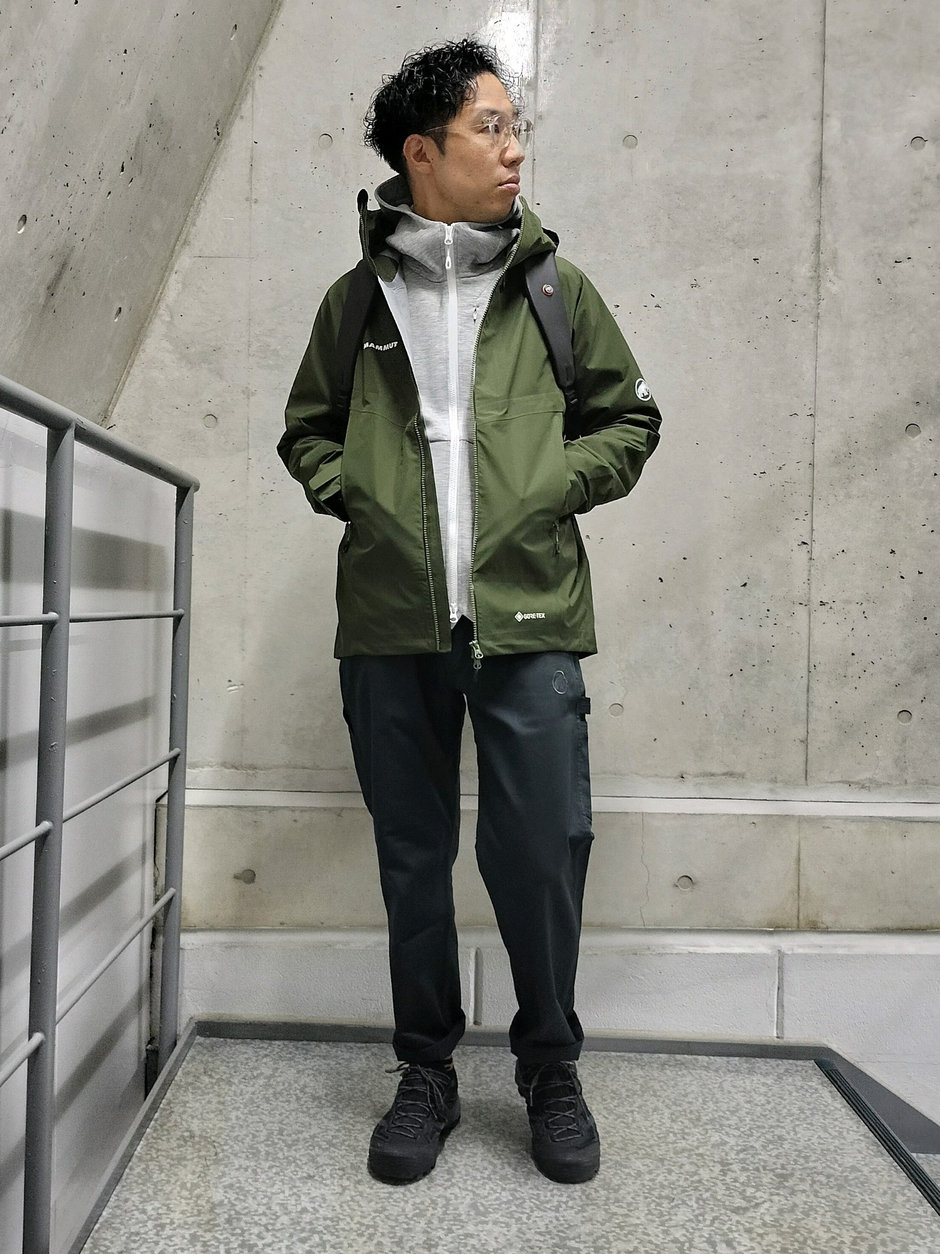 ハードシェル+パーカー まえちゃん