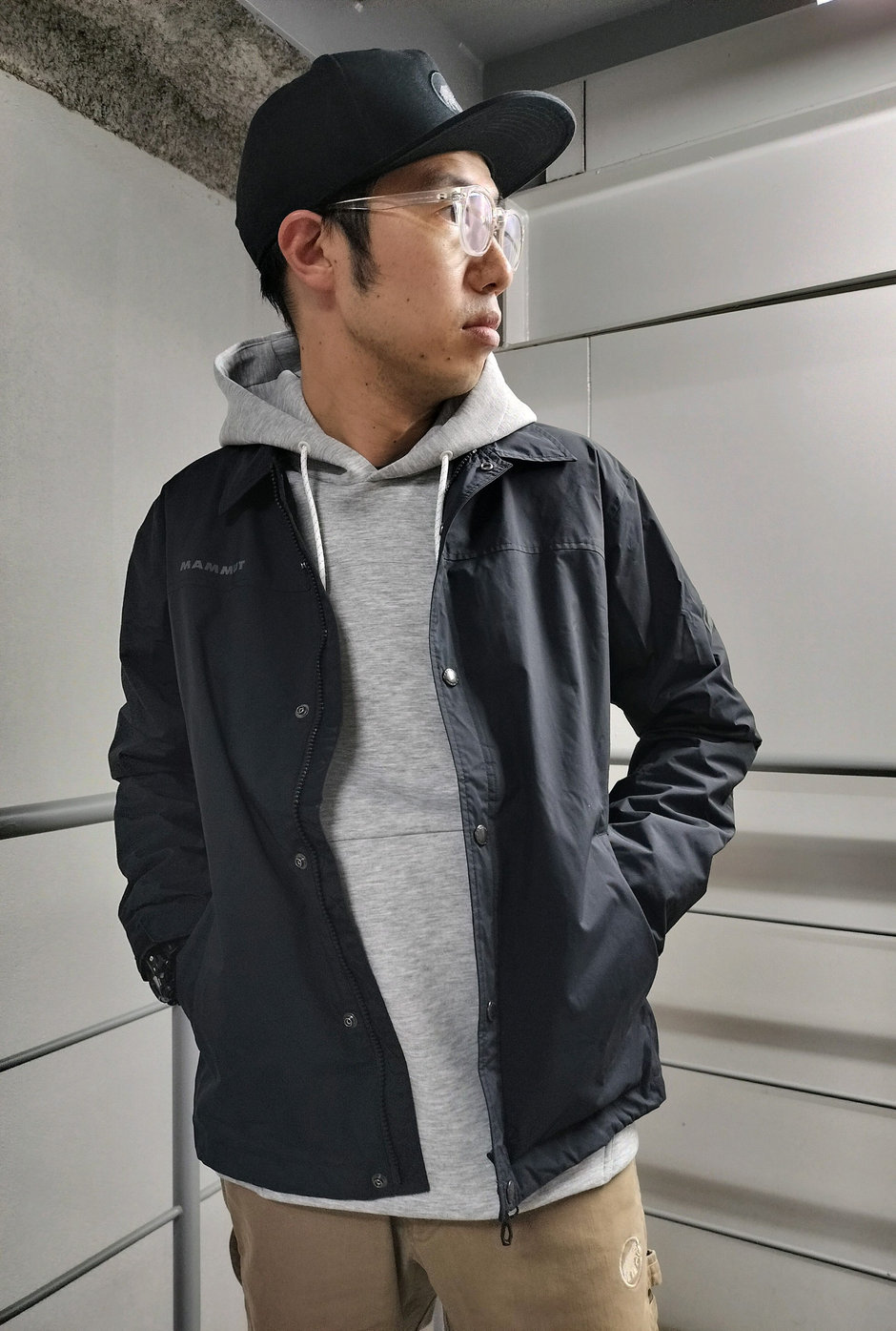 コーチジャケット+フーディ まえちゃん