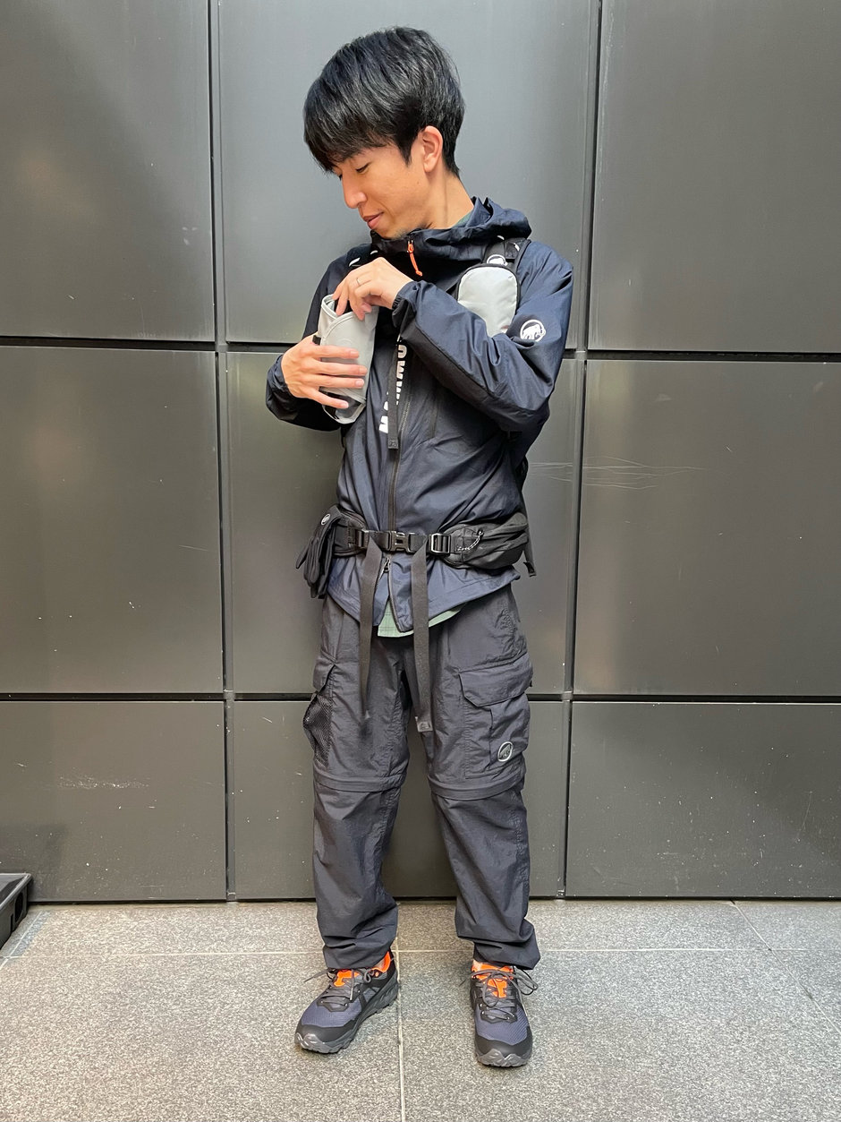 軽快に日帰り登山コーデ Kawamura